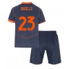 Dječji Nogometni Dres Inter Milan Nicolo Barella #23 Rezervni 2025-26 Kratak Rukav (+ Kratke hlače) Dječji Nogometni Dres Inter Milan Nicolo Barella #23 Rezervni 2025-26 Kratak Rukav (+ Kratke hlače)